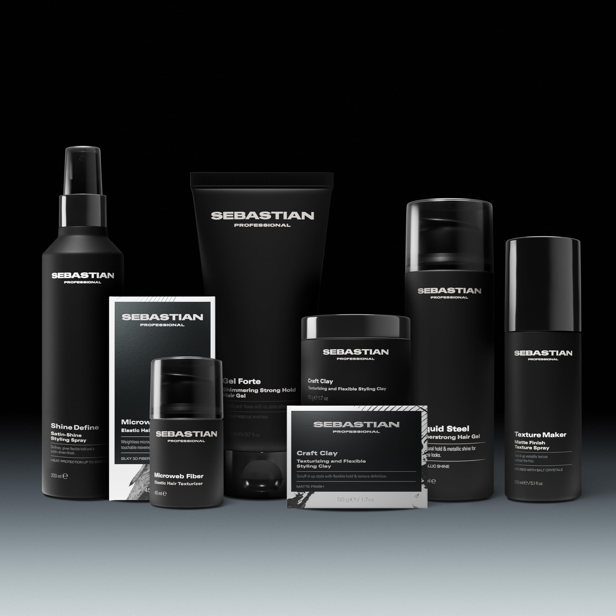 Sebastian Professional in salon environment illustrating professional finish and styling versatility