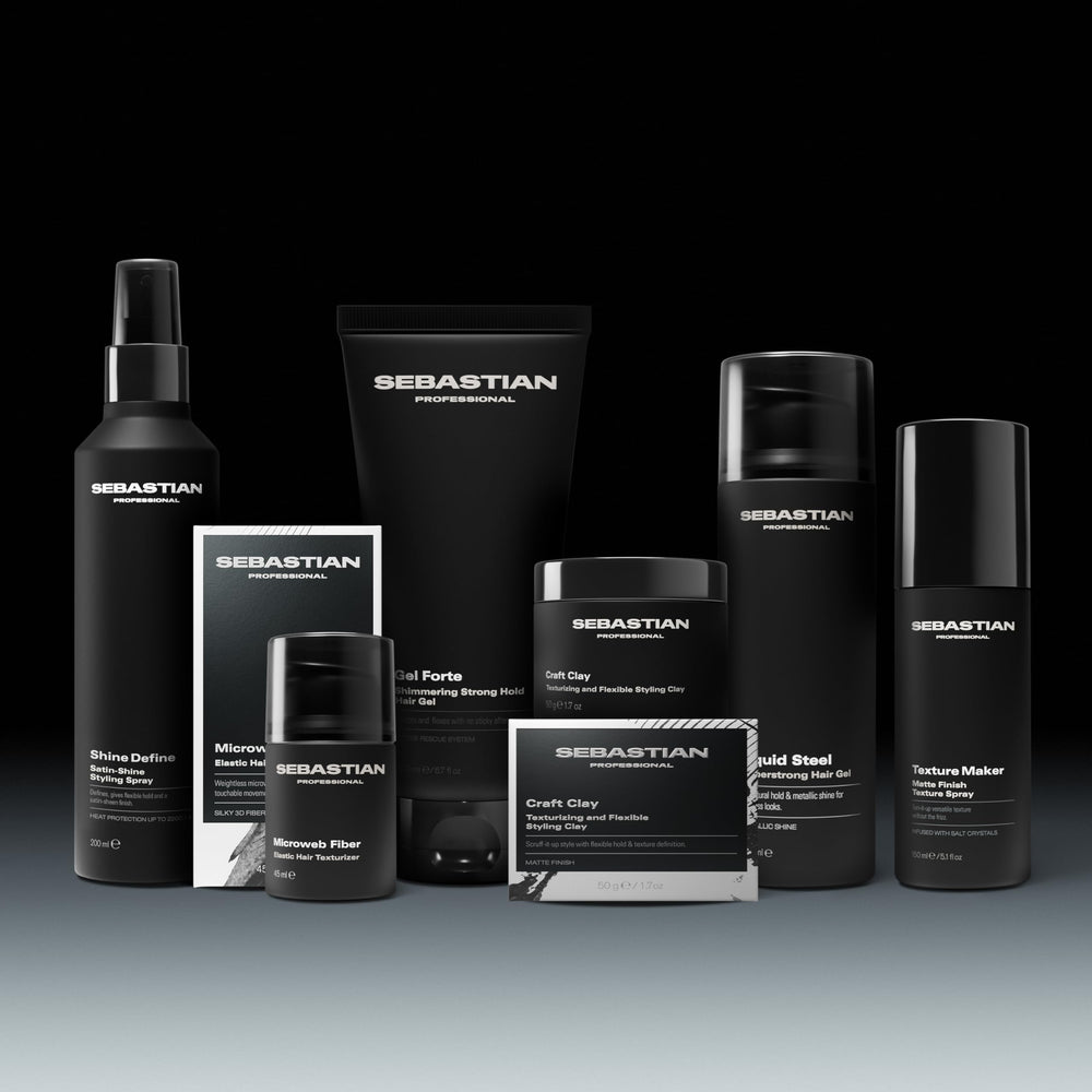 Sebastian Professional in salon environment illustrating professional finish and styling versatility