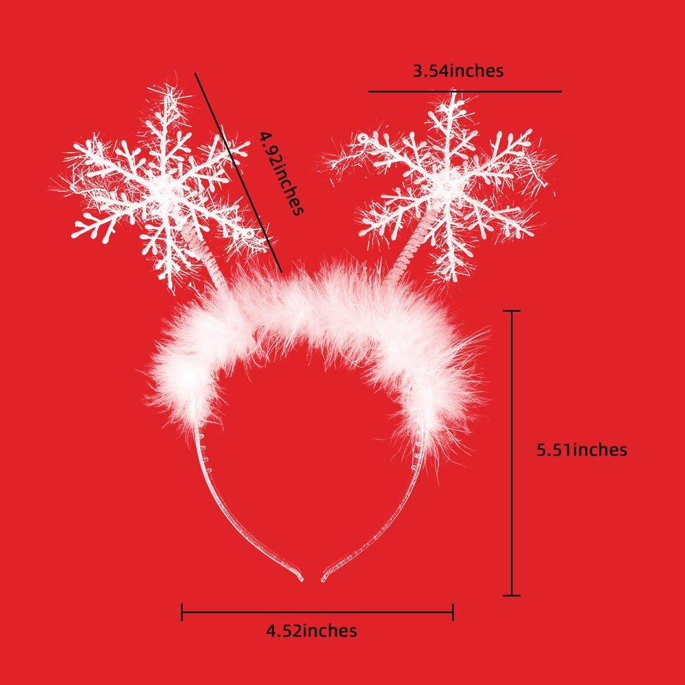 Sebneny Snowflake headband packaged as gift-ready accessory.