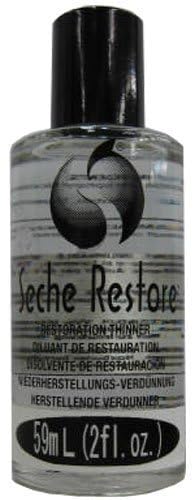 Seche Restore nail polish thinner drops enable precise texture control for even layers.
