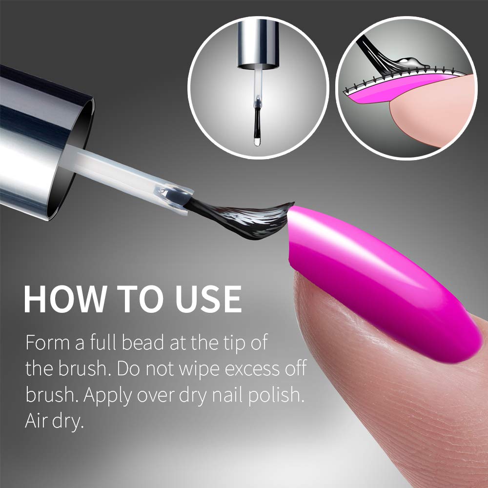 Seche Vive easy removal at home shows simple cleanup after color changes.