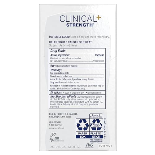 Secret Clinical Strength Soft Solid in-use on a busy day for reliable protection