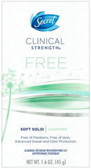 Secret Clinical Strength Soft Solid stick with gentle skin conditioning for long-lasting protection