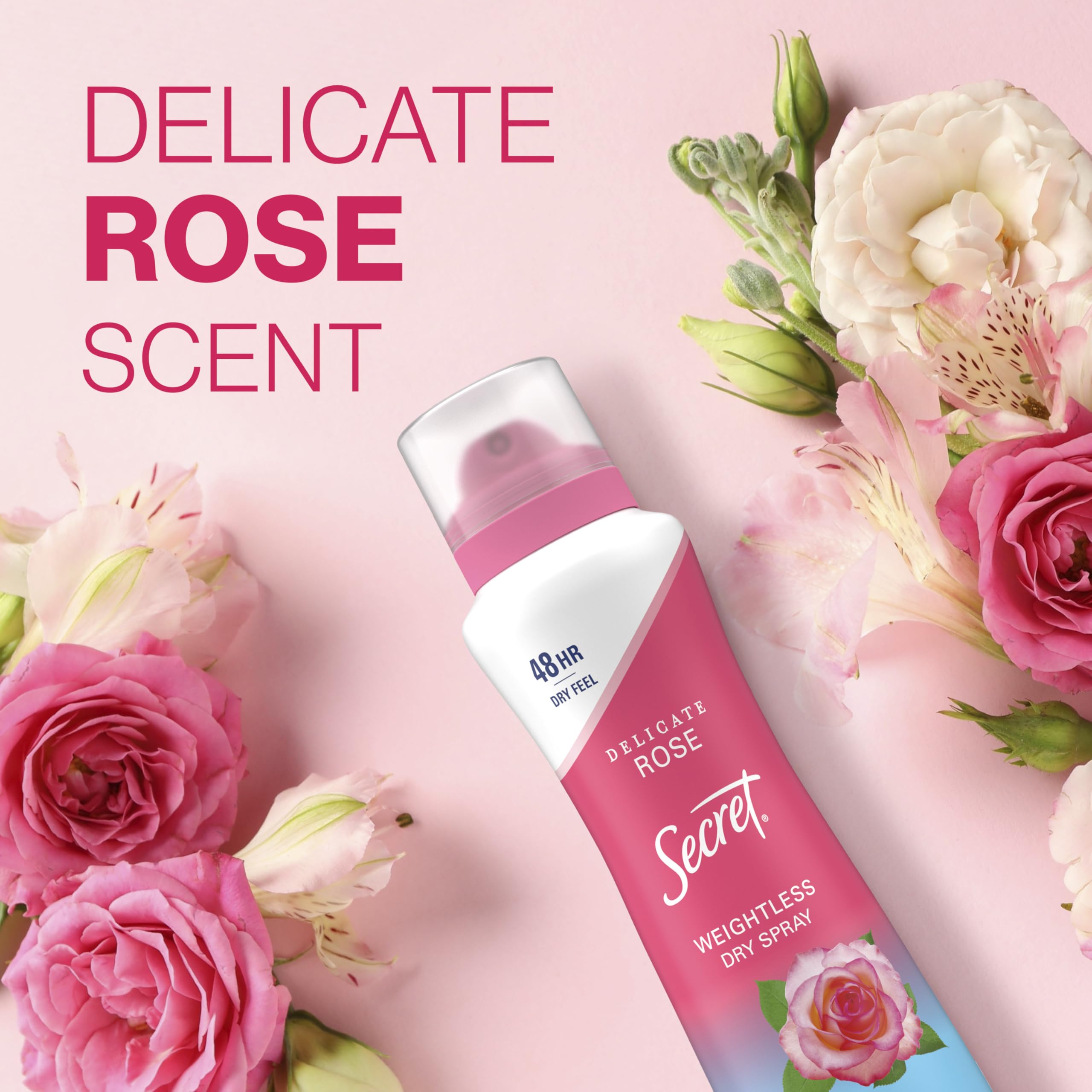 Secret Dry Spray 2-pack front view showcases multi-day protection.