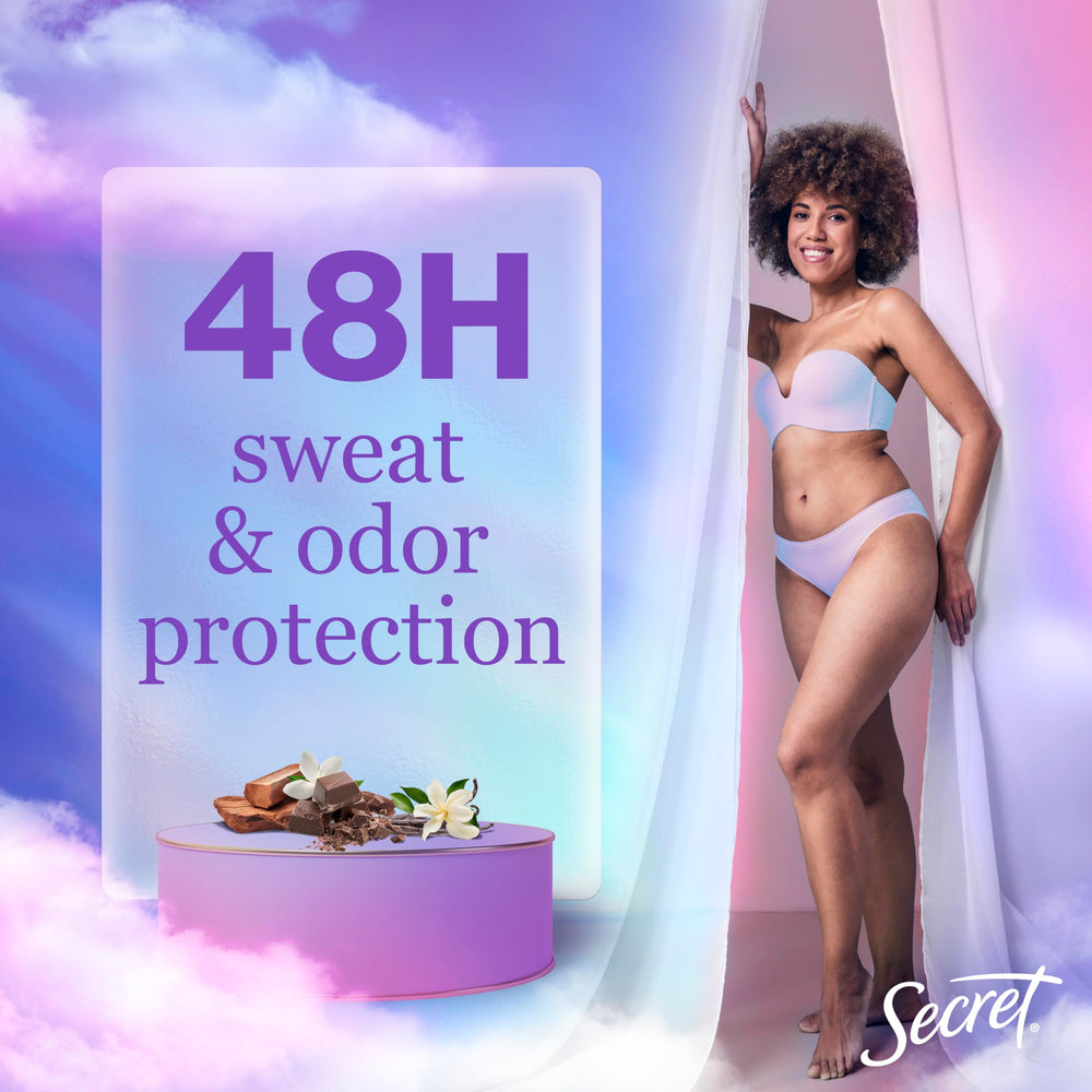Secret Dry Spray pack-of-3 front image emphasizes convenient multi-pack.