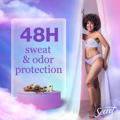 Secret Dry Spray pack-of-3 front image emphasizes convenient multi-pack.