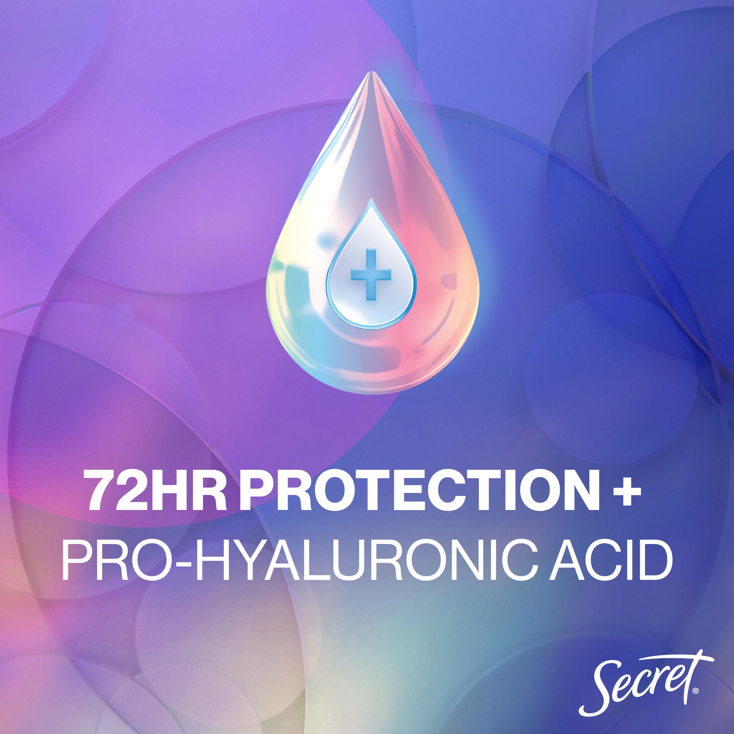 Secret Fresh day-to-night use photo demonstrates all-day confidence without reapplication.