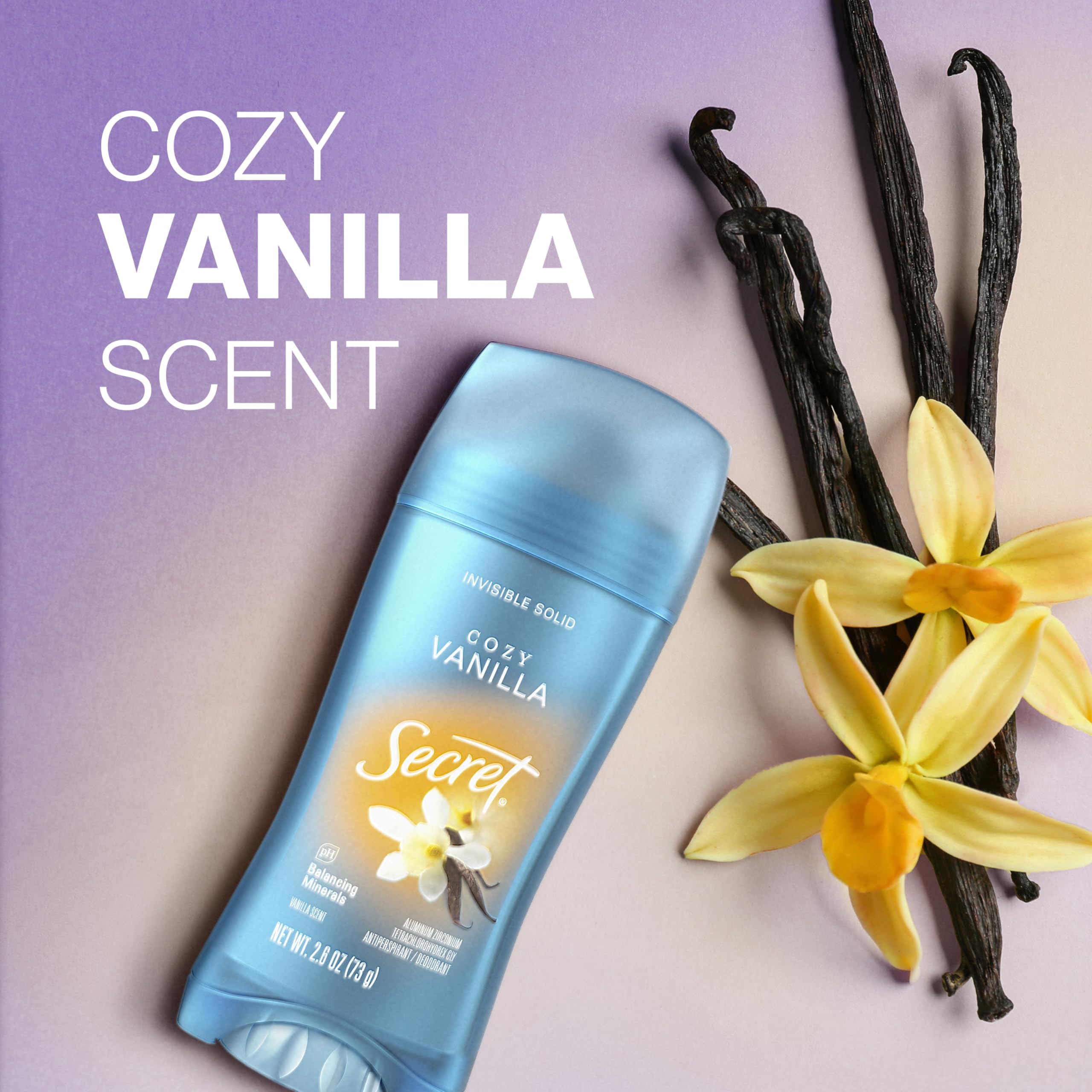 Secret Fresh packaging eco-friendly shot emphasizes responsible packaging and minimal waste.