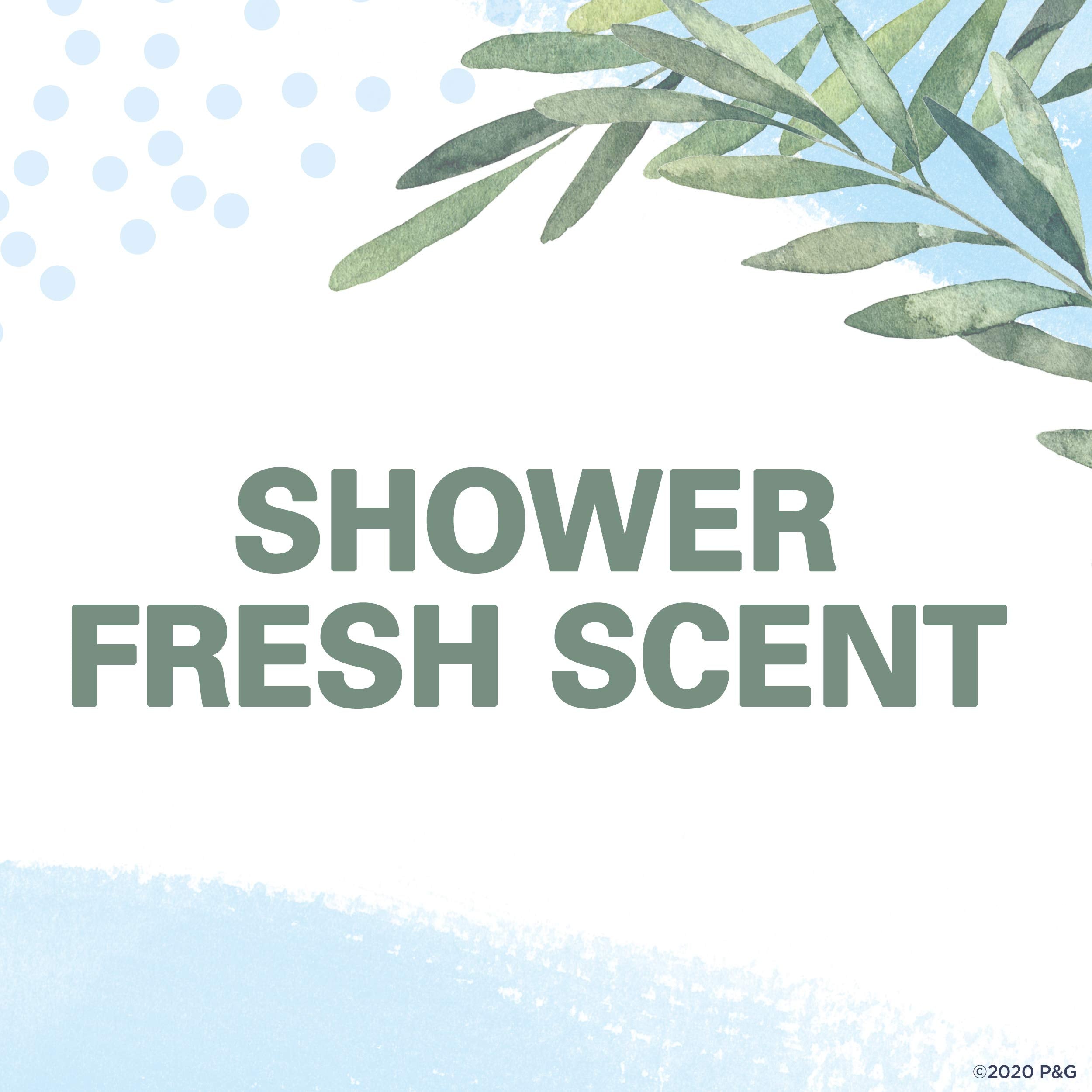 Secret invisible protection dry application focuses on a clean, quick glide.