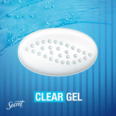 Secret Outlast pro-hyaluronic acid close-up suggests skin-friendly hydration.