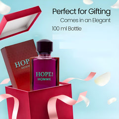 Secret Plus HOPE! HOMME 3-4oz bottle ready for daily use