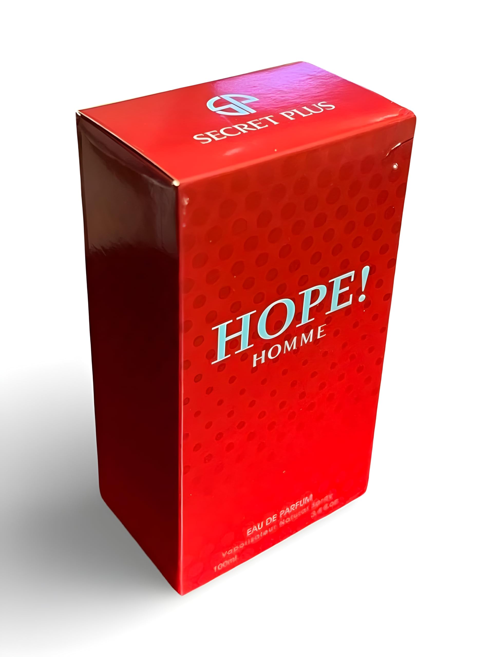 Secret Plus HOPE! HOMME travel-friendly box ideal for on-the-go scent