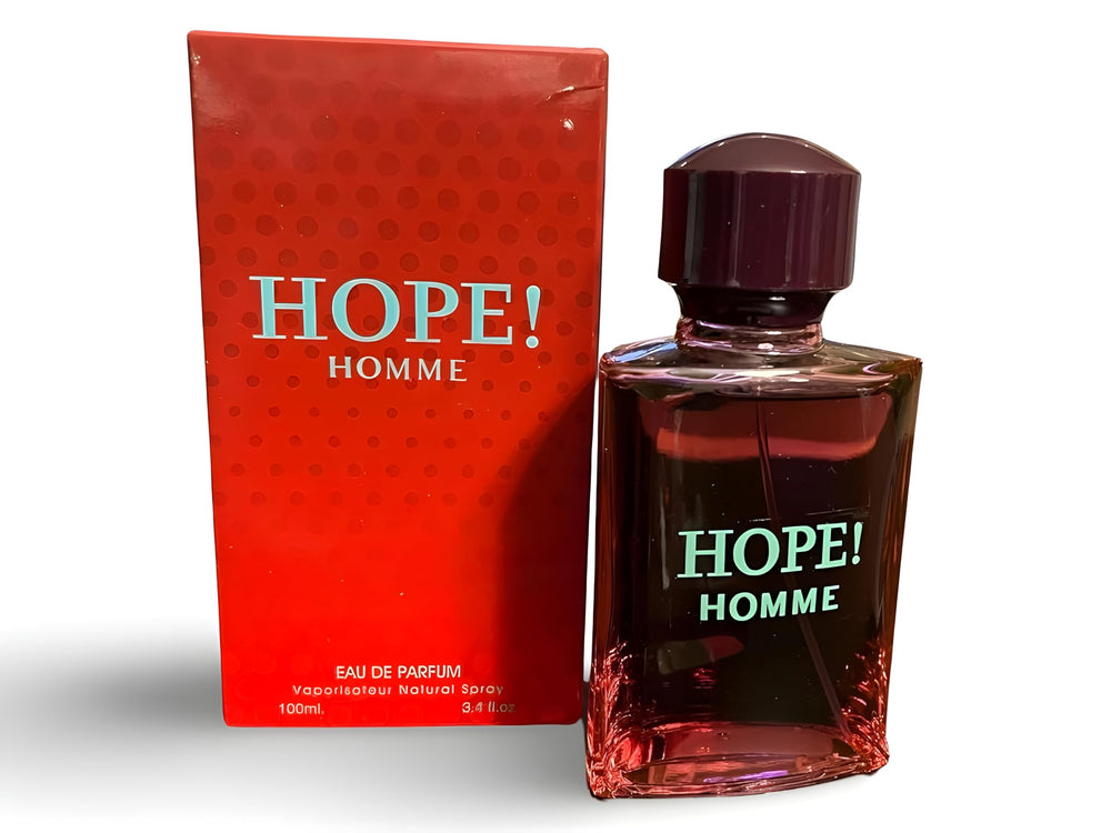 Secret Plus HOPE! HOMME packaging box-front presents gift-ready presentation