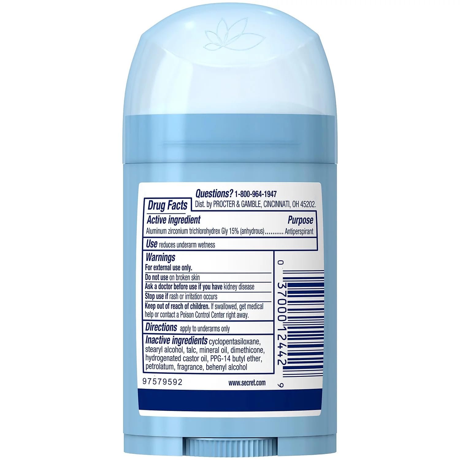 Secret Wide Solid Pwdr Fresh suitable for all skin types for daily comfort