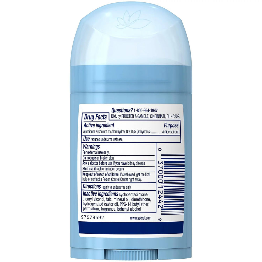 Secret Wide Solid Pwdr Fresh suitable for all skin types for daily comfort