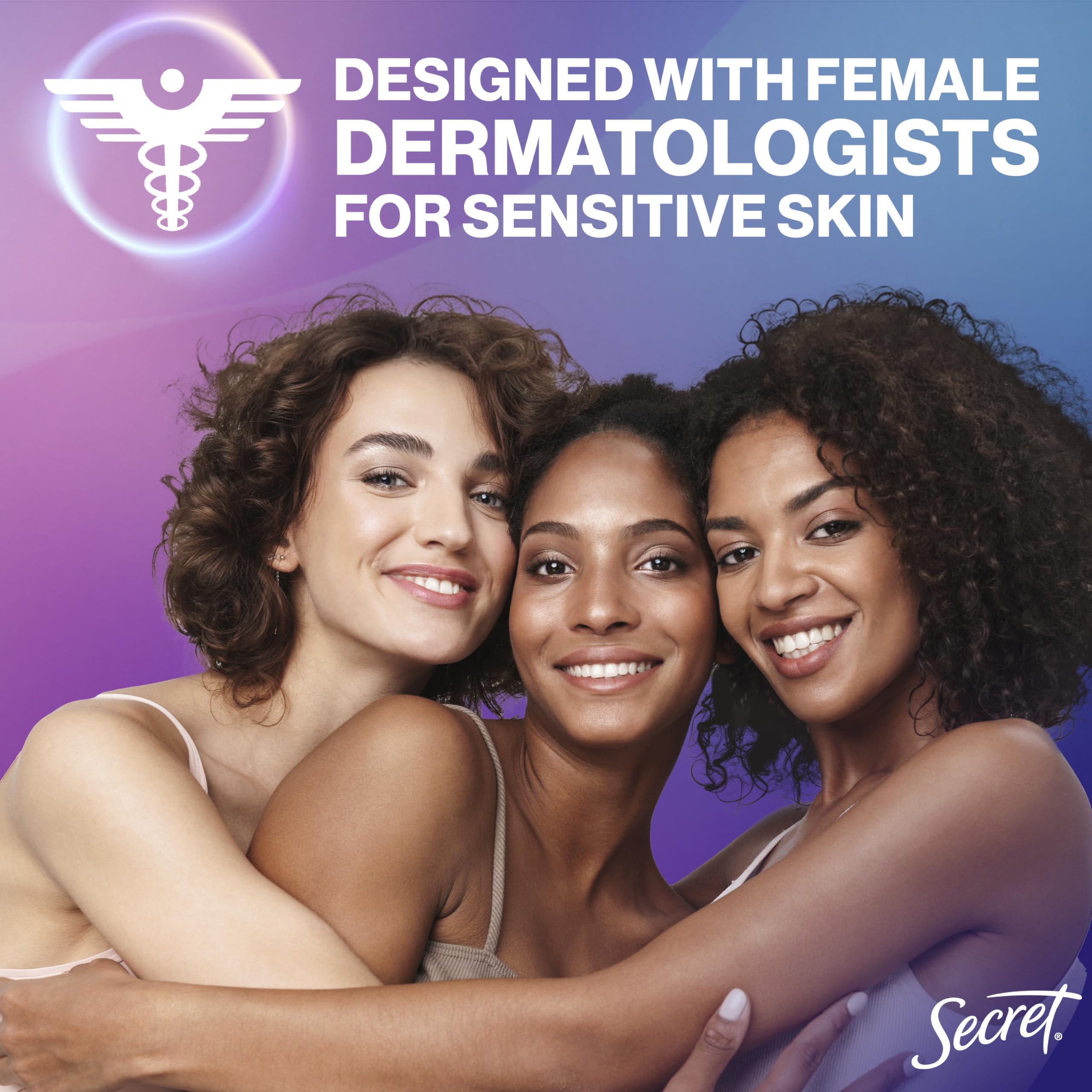 Secret Whole Body Deodorant Stick unscented 72-hour freshness claims for daily wear.