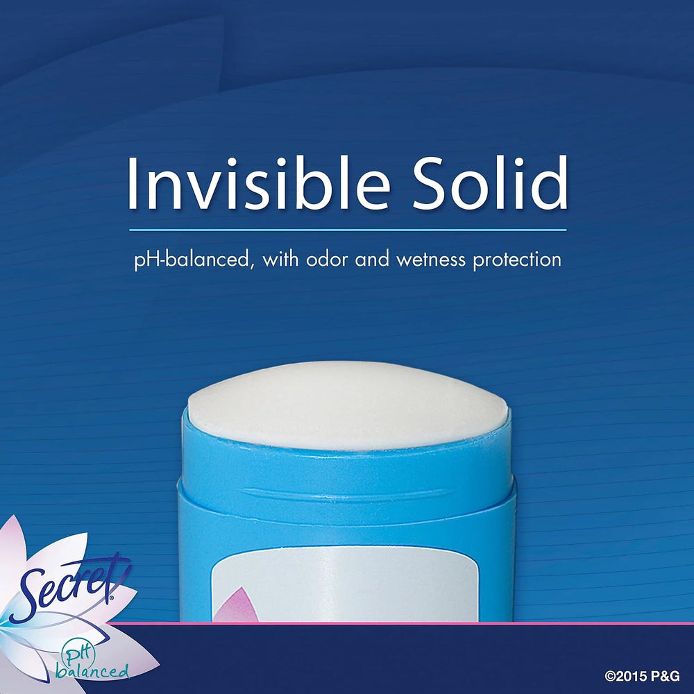Secret Wide Solid Pwdr Fresh application texture for quick, mess-free use