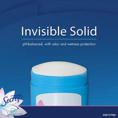 Secret Wide Solid Pwdr Fresh application texture for quick, mess-free use