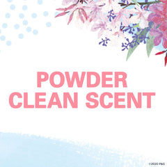 Secret women's deodorant Powder Clean closeup highlights soft scent and freshness.