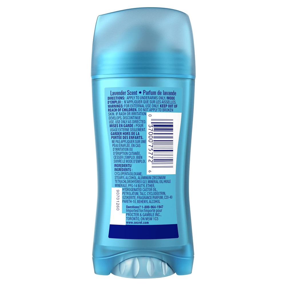 Secret Lavender Invisible Solid used in a workday setting for confidence