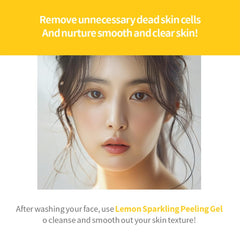 Secret Key Lemon Sparkling Peeling Gel ingredients highlight vitamin C