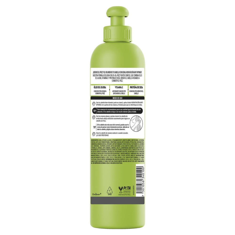 Sedal Anti Sponge creamy texture closeup shows easy distribution