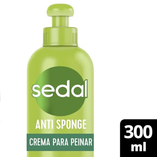 Sedal Anti Sponge applied to damp hair for easier combing