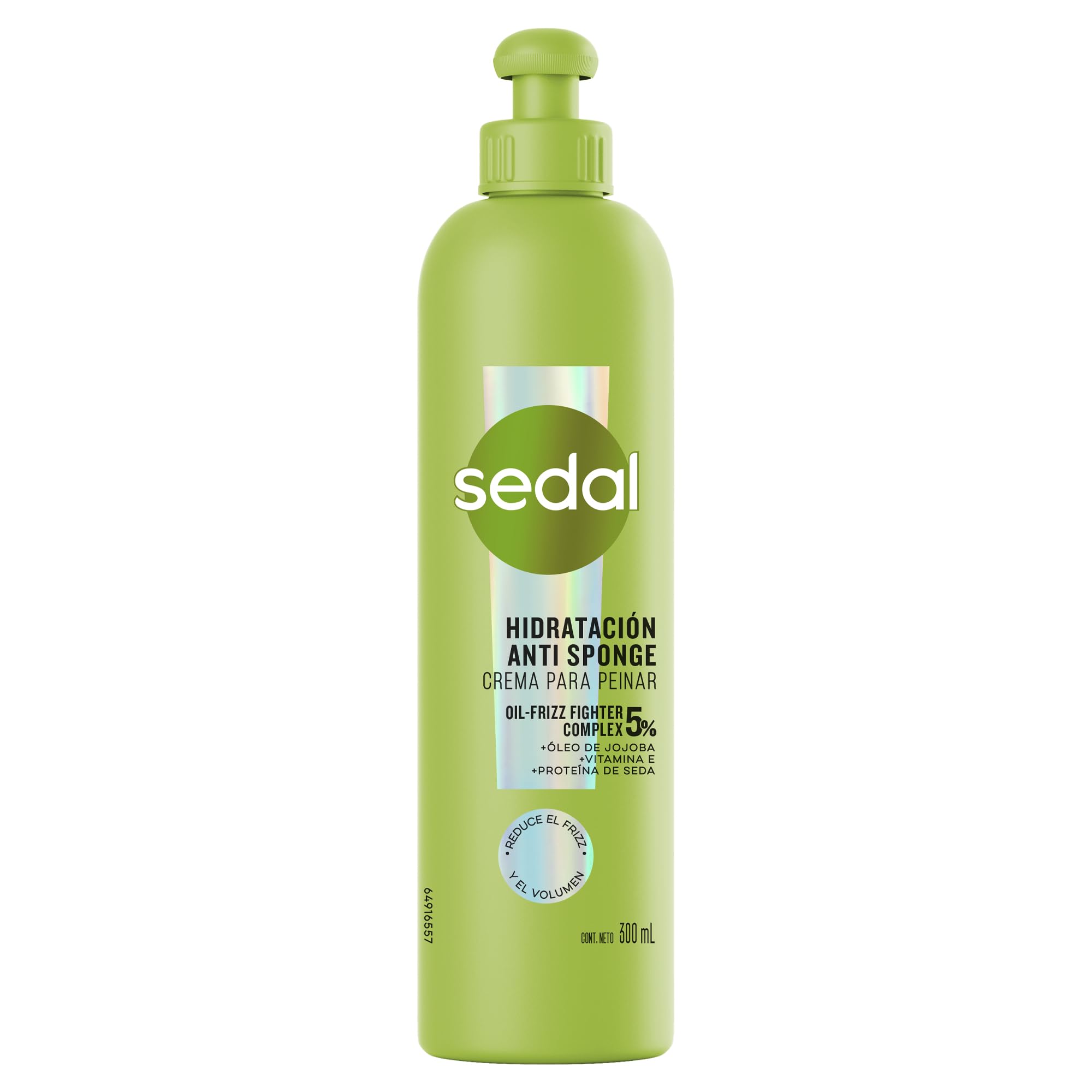 Sedal Anti Sponge Hydracate Cream bottle demonstrates hydration for smoother detangling