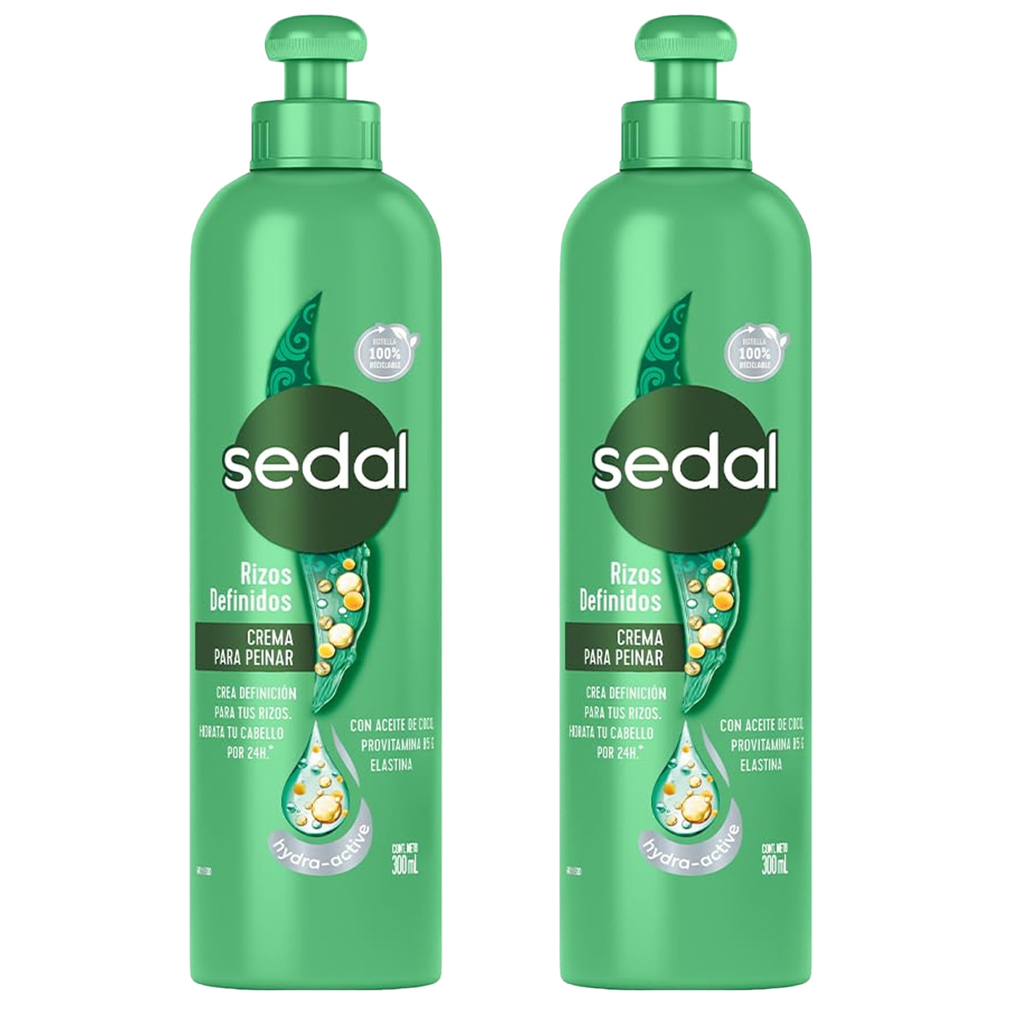 Sedal Curls Defined Cream elastin label close-up—boosts resilience and bounce.