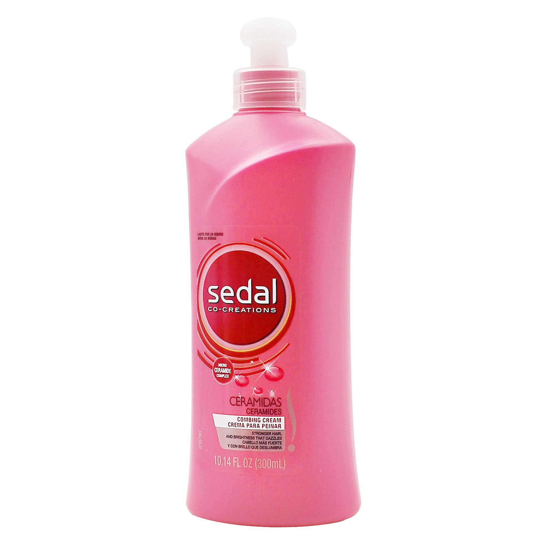 Sedal hair shine close-up demonstrates radiant gloss from ceramide blend.