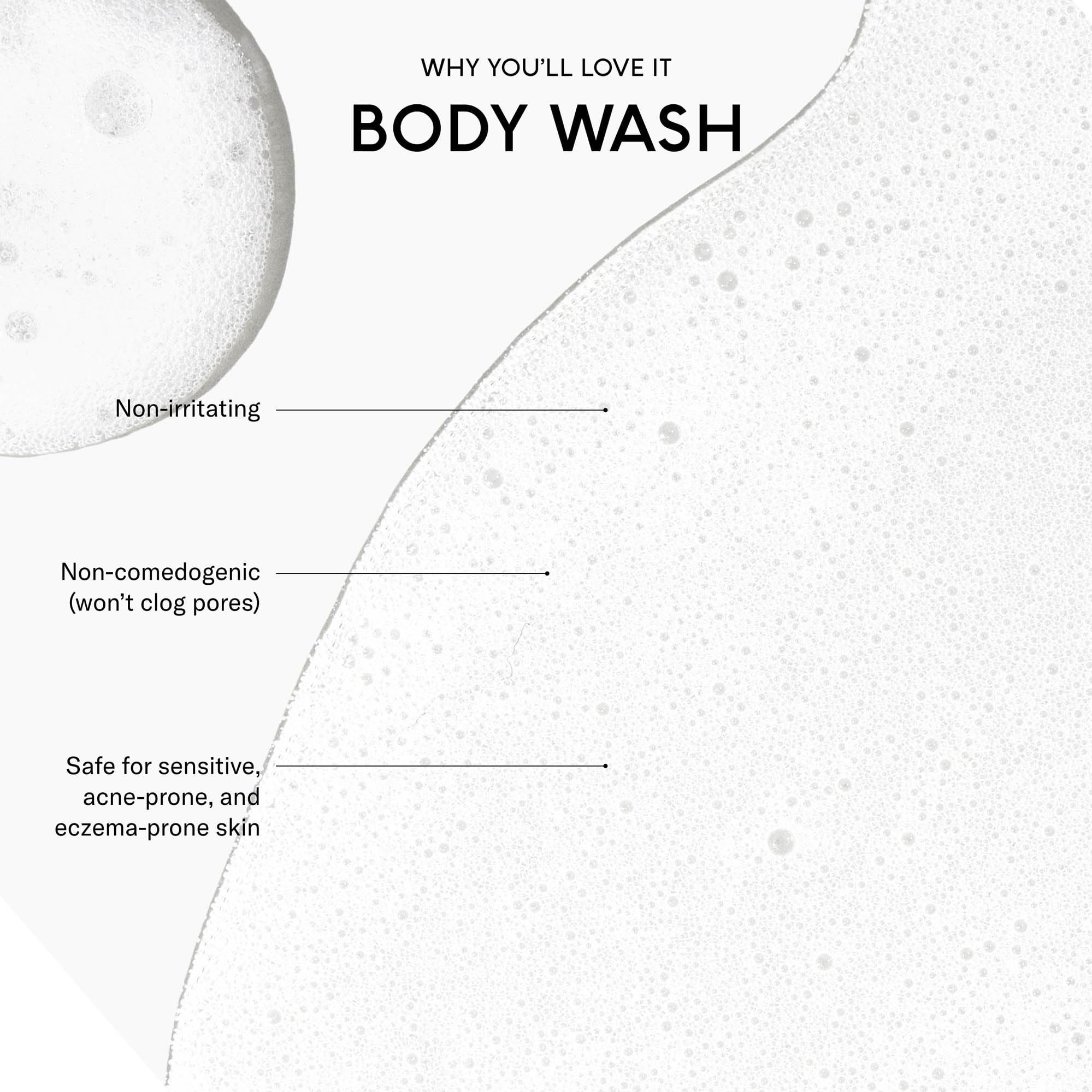 SEEN glycerin ingredient maintains moisture during cleansing