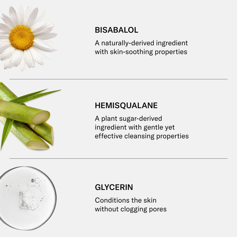 SEEN hemisqualane provides gentle plant-derived cleansing