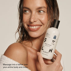 SEEN fragrance-free pump dispenser for easy shower routine