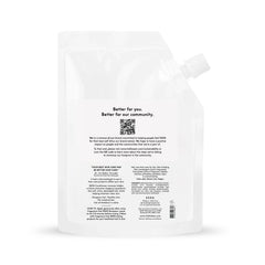 SEEN conditioner Eco-Refill pump and hair application for detangling without heaviness