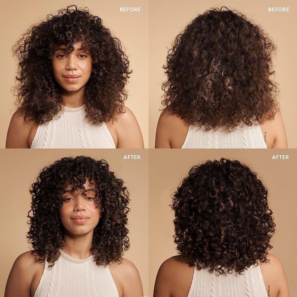 SEEN Curly On The Go Kit skin-safe icon emphasizes non-comedogenic, non-irritating formulas.