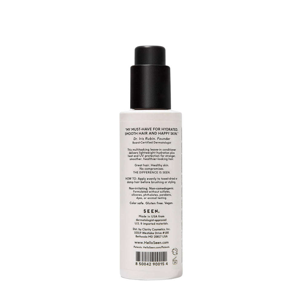 SEEN leave-in conditioner spray mist for quick detangling and frizz control