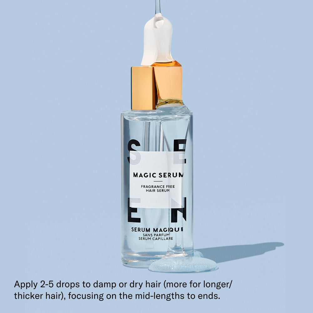 SEEN Magic Serum ingredient highlights hemisqualane and squalane for moisture