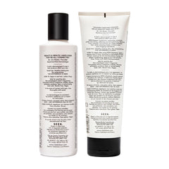 SEEN Shampoo hemisqualane ingredient highlight of frizz-reducing protection.
