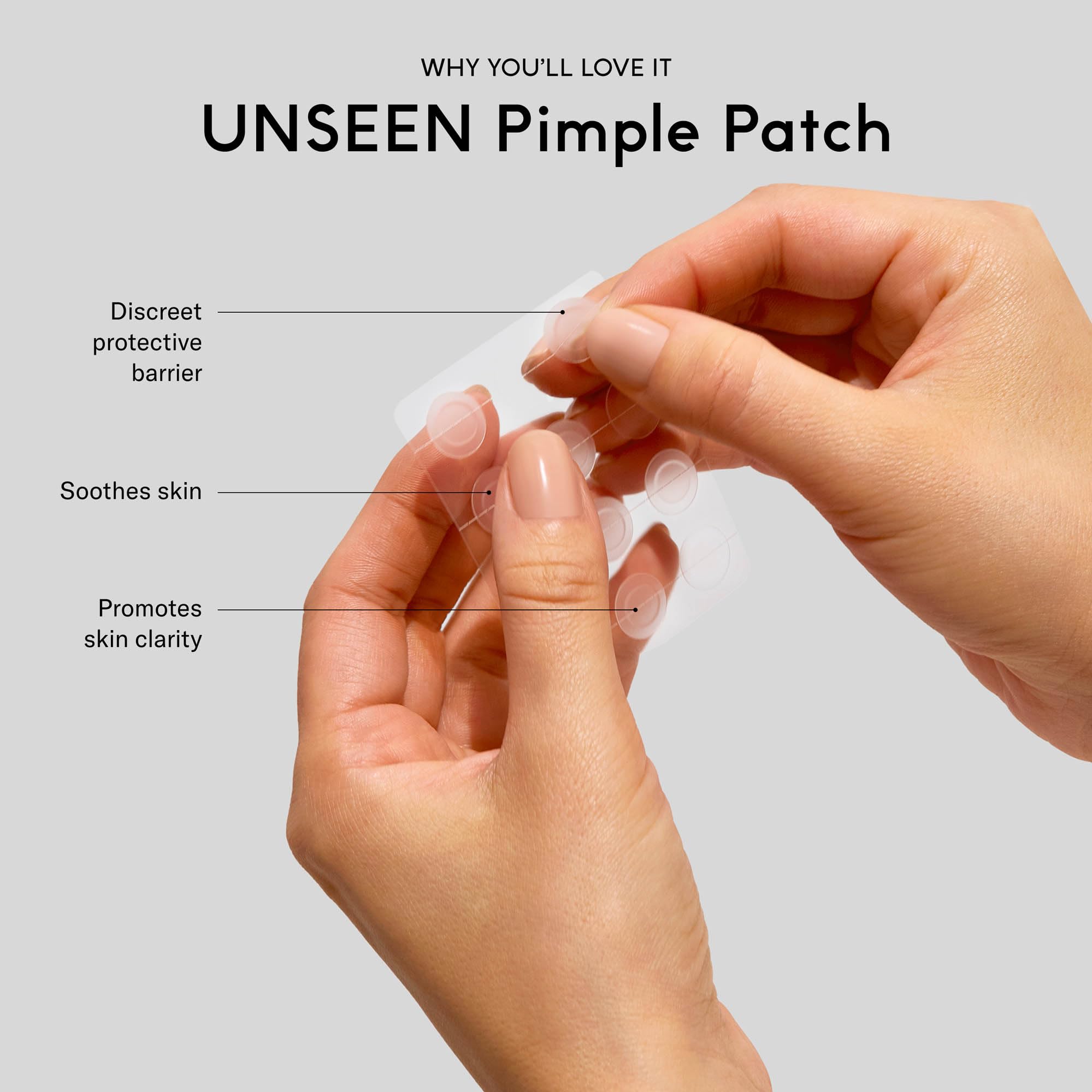 SEEN UNSEEN Pimple Patch uses bakuchiol for gentle plant-based retinol alternative