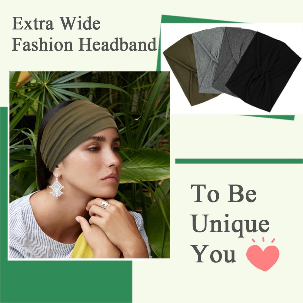 Sefiinh colorful headbands set worn for casual to dressy outfits