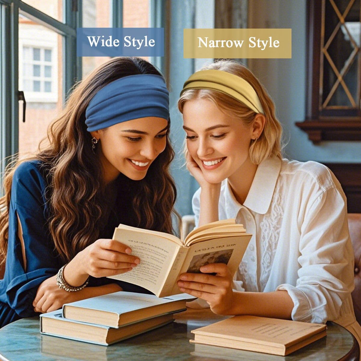 Sefiinh wide headbands six-color pack offers versatile styling options