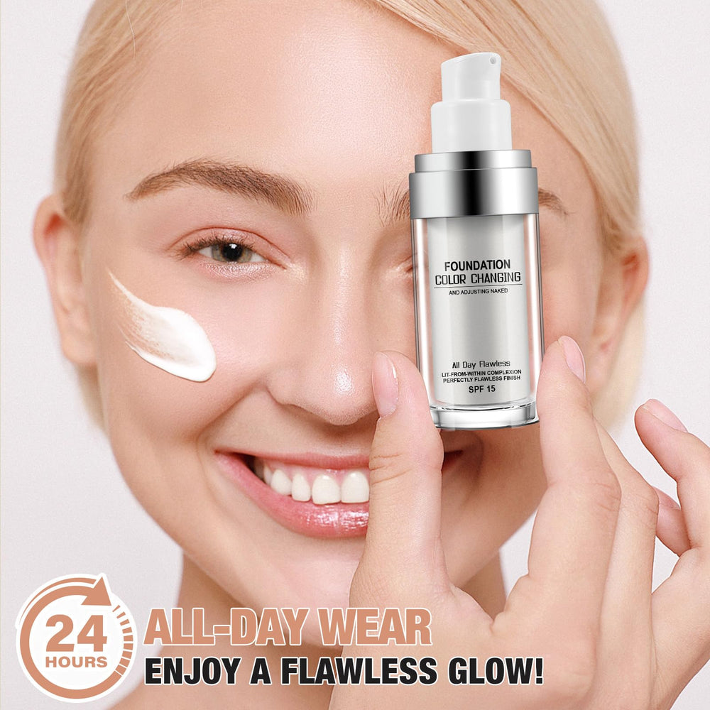 Sefudun fragrance free lightweight finish visible on skin during application