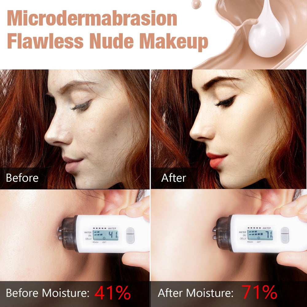 Sefudun two piece packaging of flawless foundation set for travel