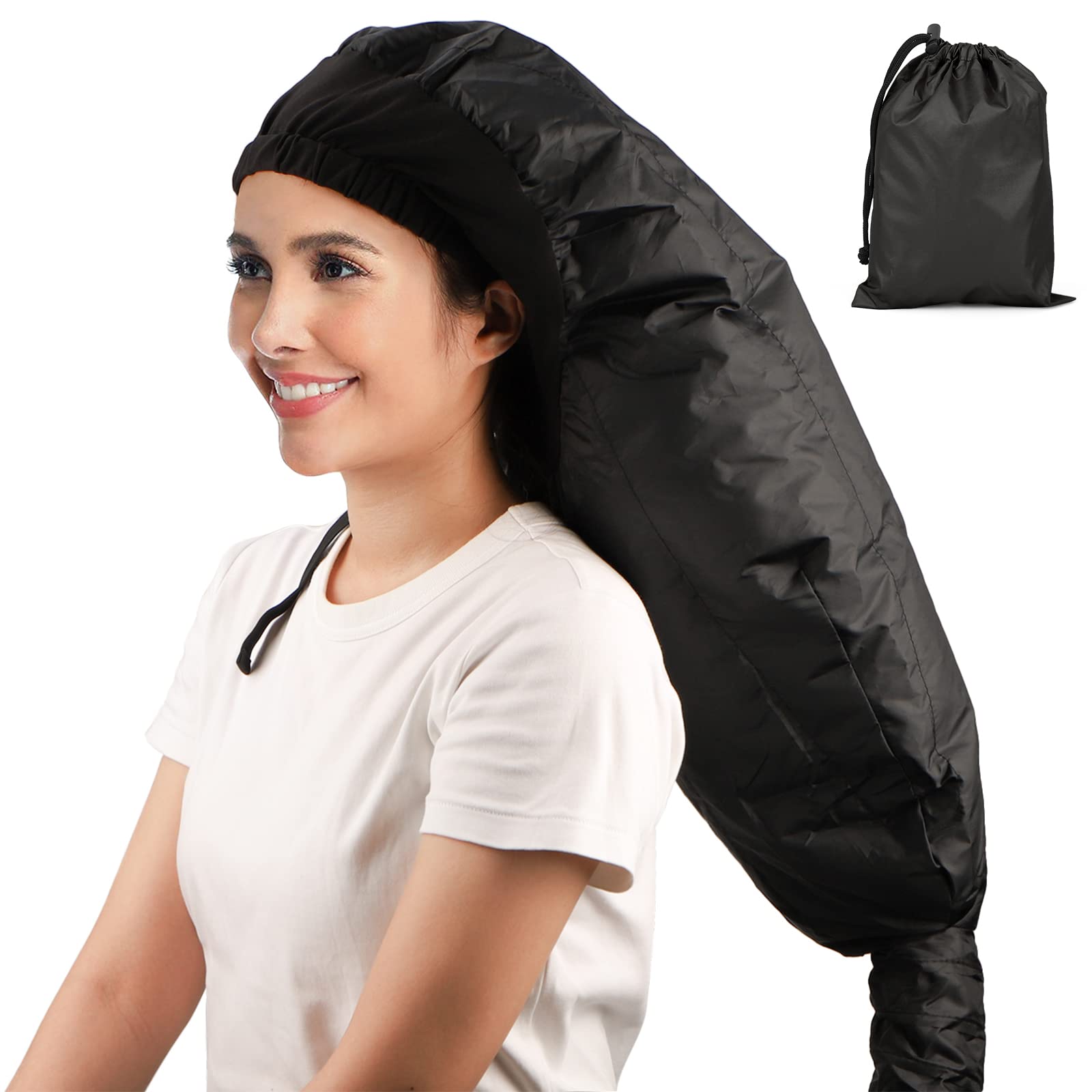 Segbeauty bonnet hooded dryer attachment for large hairstyles and curlers