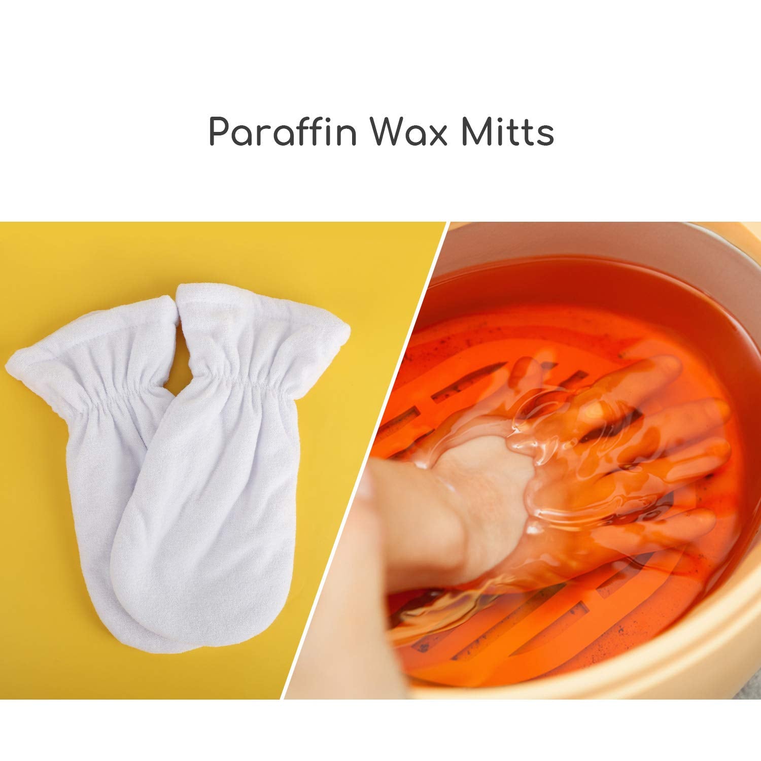 Elastic opening detail on Segbeauty mitts ensuring snug, adjustable fit during use.