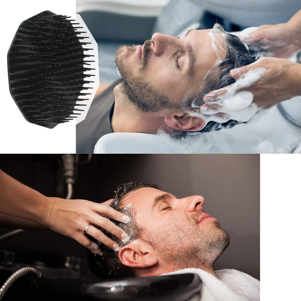 Segbeauty floriated shower comb for deep-cleaning hair and gentle detangling.