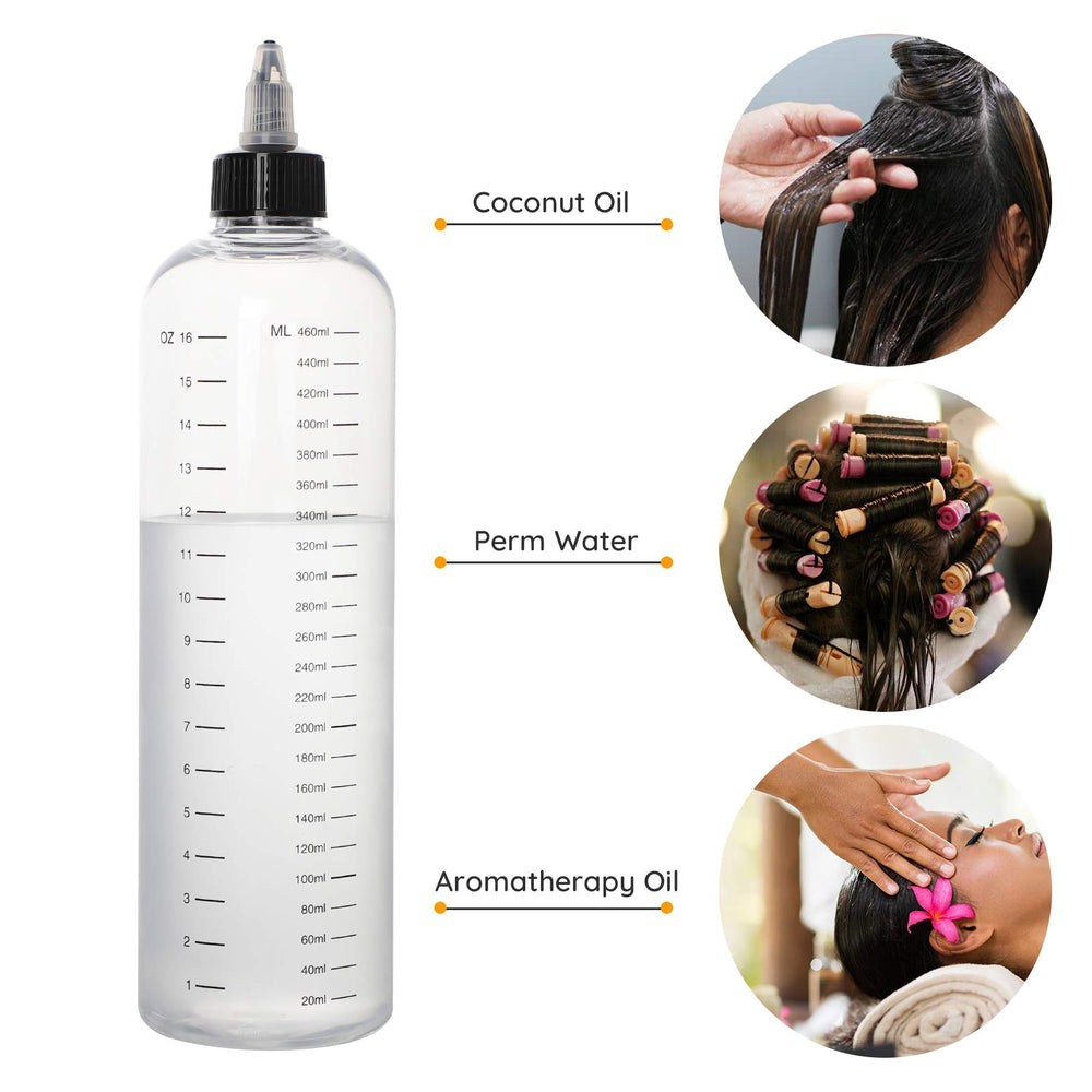 Segbeauty hair color applicator with twist-top cap enabling controlled flow