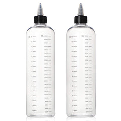Segbeauty hair-dye bottles with graduated scale for precise mixing