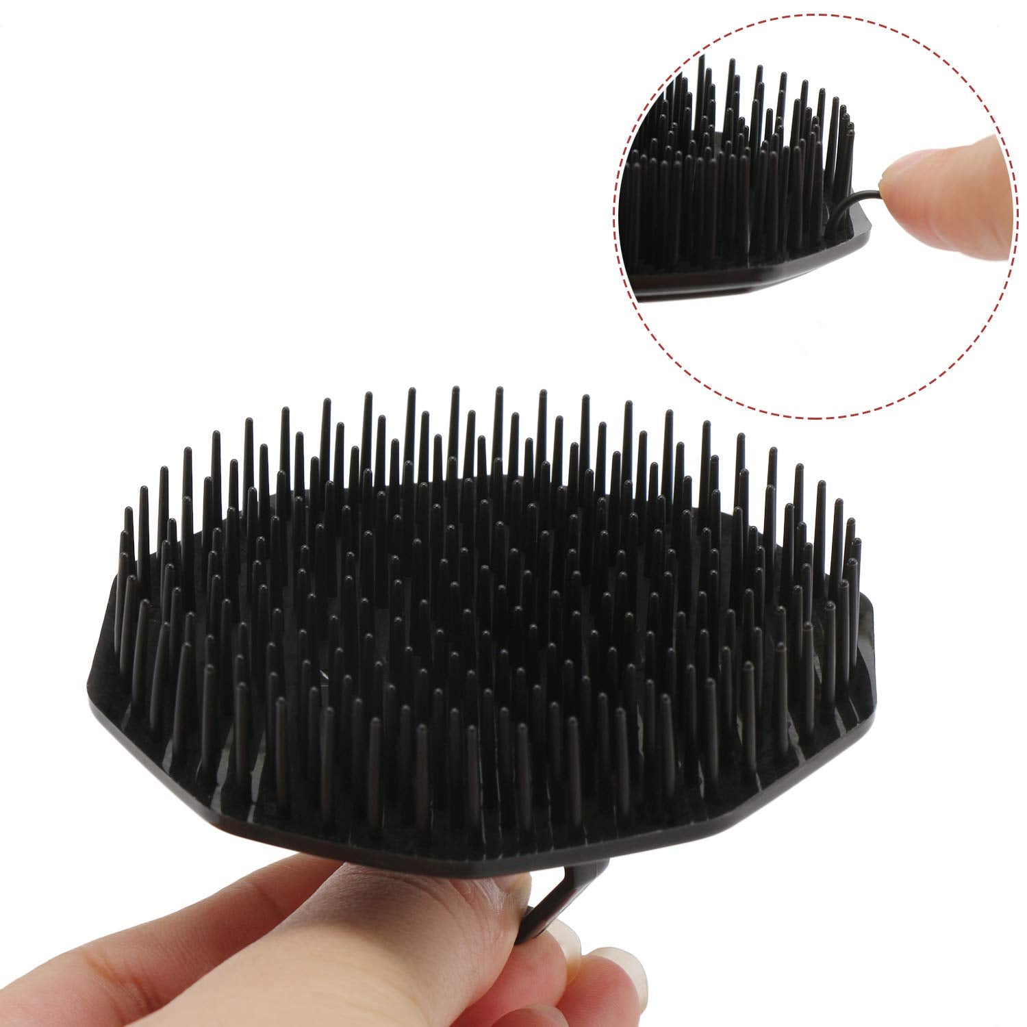 Segbeauty shampoo brush heat and cold resistant for durable shower use.