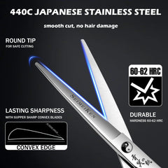 SEIMEIKEN ergonomic semi-offset design reduces wrist strain during longer sessions.